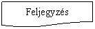 Folyamatbra: Dokumentum: Feljegyzs